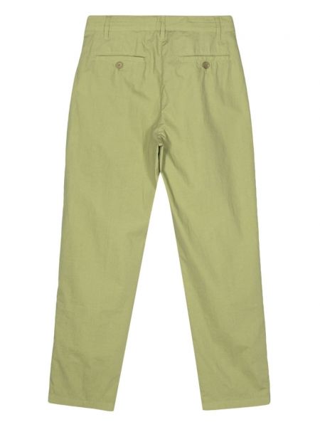 Pantalon slim plissé Aspesi vert