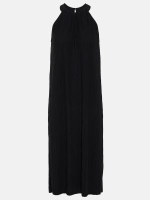 Sukienka midi z dżerseju Max Mara czarna