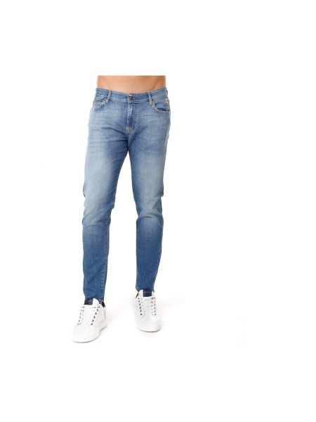 Slim fit stretch-jeans Roy Roger's blau