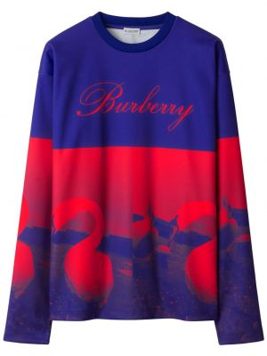 Sweatshirt mit print mit rundem ausschnitt Burberry