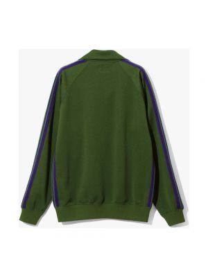 Sweter Needles zielony