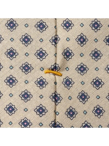 Corbata de seda de flores Eton
