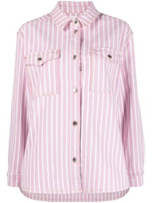 Camicia a righe Ba&sh rosa