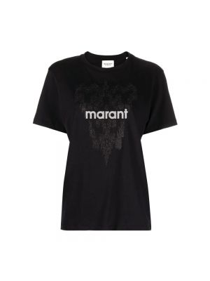 Koszula z krótkim rękawkiem Isabel Marant Etoile - Сzarny
