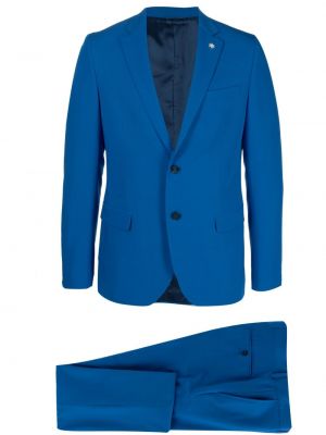 Oblek na gombíky Manuel Ritz modrá
