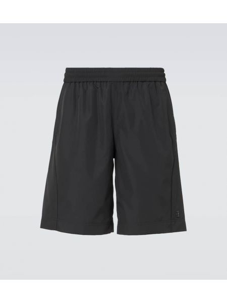 Højtaljede bermudashorts Givenchy sort