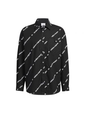 Рубашка с длинным рукавом Adidas Originals черная