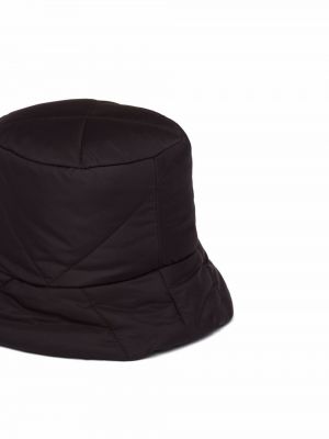 Sombrero de nailon Prada negro