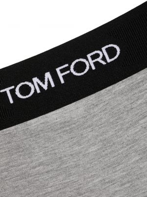 Kalhotky string Tom Ford šedé