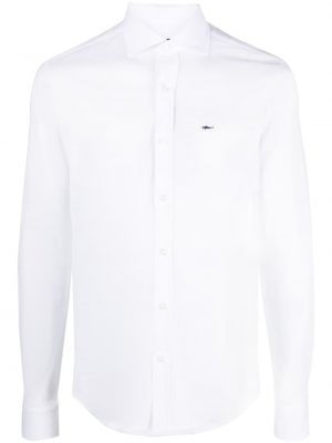 Ленена риза Paul & Shark бяло