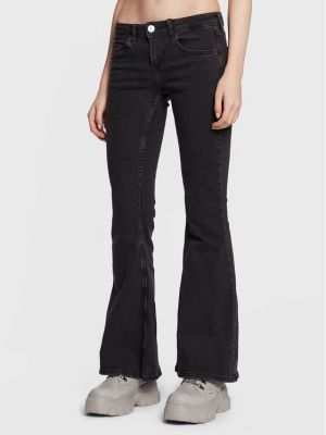 Jeans a zampa Bdg Urban Outfitters nero