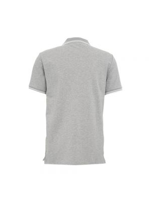 Polo slim fit a rayas Peuterey gris