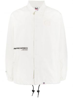 Camicia con stampa Aape By *a Bathing Ape® bianco