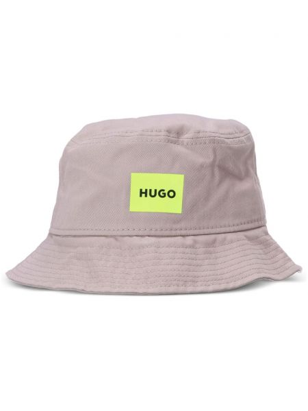 Mütze mit print Hugo beige