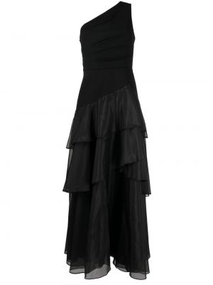 Dlouhé šaty Aidan Mattox černé