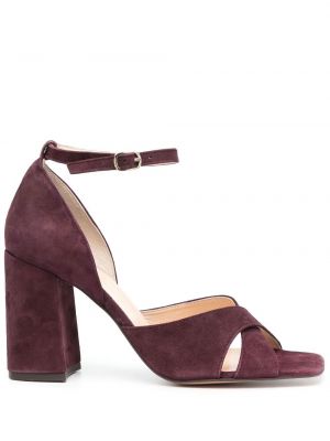 Semišové sandále Tila March fialová