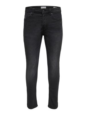 Blugi skinny Only & Sons negru