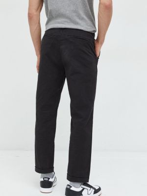 Jednobarevné kalhoty Only & Sons černé