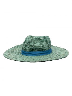 Плетена шапка Paul Smith зелено
