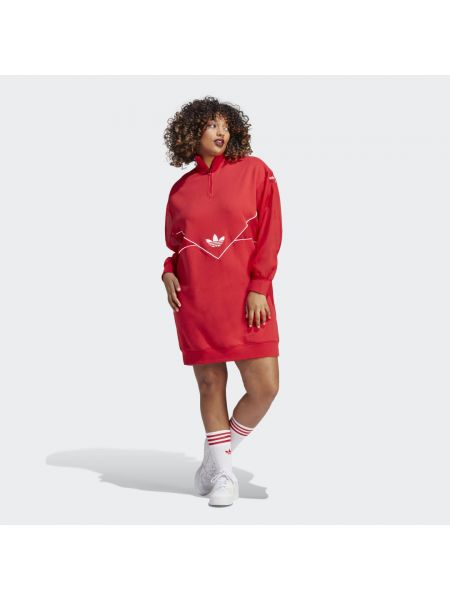 Sukienka Adidas czerwona