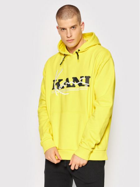 Bluza Retro 6093659 Żółty Regular Fit Karl Kani