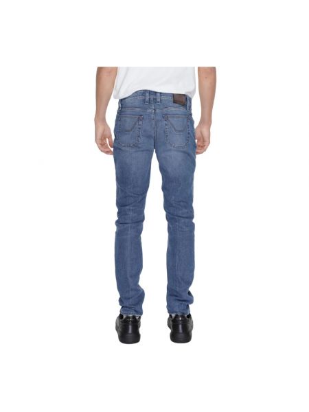 Skinny jeans mit reißverschluss mit taschen Jeckerson blau