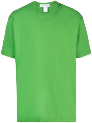 T-shirt con scollo tondo Comme Des Garçons Shirt verde