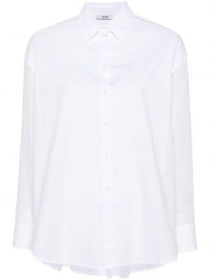 Bombažna srajca Peserico bela