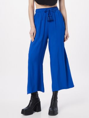 Широки панталони тип „марлен“ Sublevel синьо