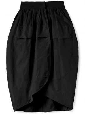 Jupe longue oversize Jil Sander noir