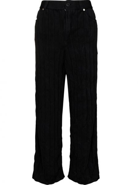 Rovné kalhoty Balenciaga černé