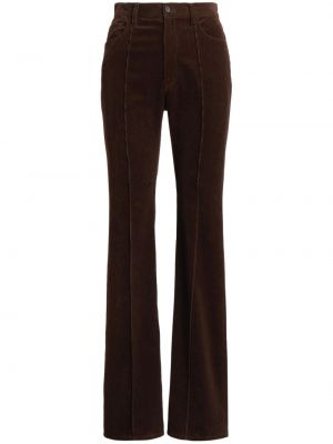 Manšestrové kalhoty Polo Ralph Lauren hnědé