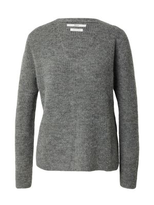 Меланжов пуловер Brax сиво