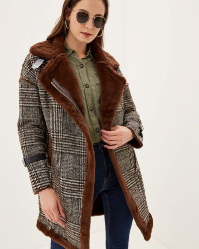 Пальто Grand Style, коричневое