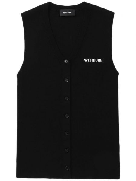 Kootud vest We11done must