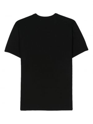 T-krekls ar sirsniņām Comme Des Garçons Play melns