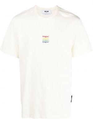 Brodert t-skjorte Msgm