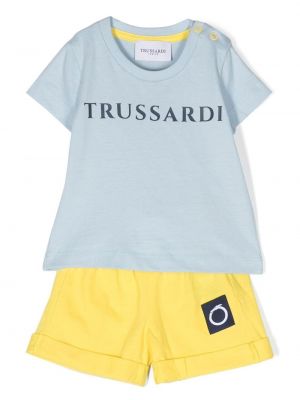 Shorts för tjejer Trussardi Junior blå