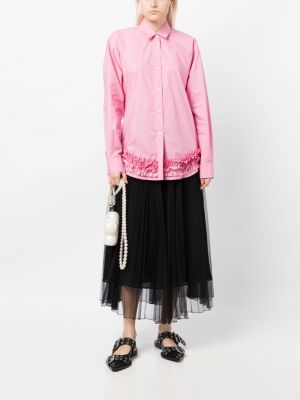 Chemise avec manches longues Molly Goddard rose