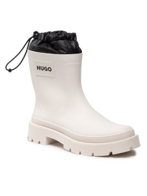 Stivali di gomma Hugo bianco