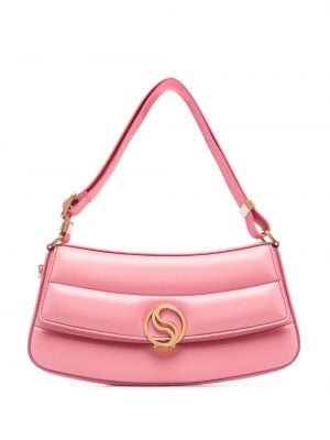 Quiltad väska Stella Mccartney rosa