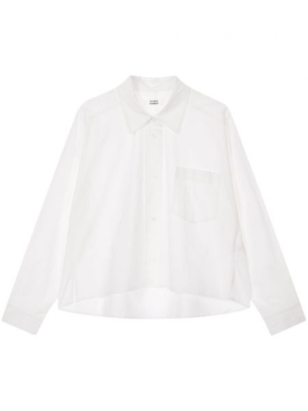 Chemise longue en coton Studio Tomboy blanc