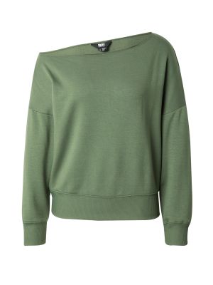 Пуловер с качулка Dkny Performance зелено