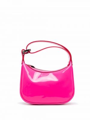 Lær mini bag Eera rosa