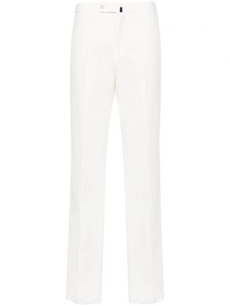 Pantalon chino Incotex blanc