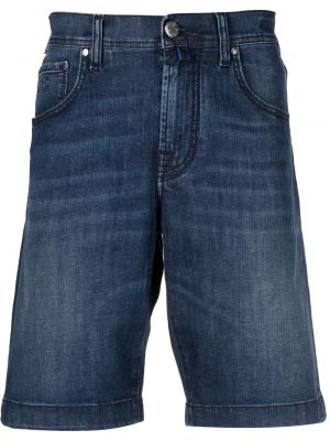 Kratke jeans hlače Jacob Cohën modra