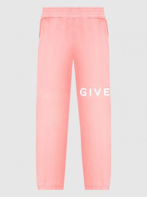 Джоггеры Givenchy розовые