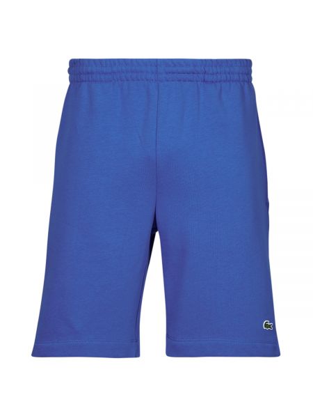 Pantaloni Lacoste albastru