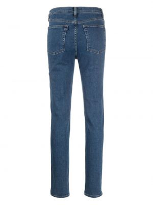 Slim fit skinny džíny s vysokým pasem 3x1 modré