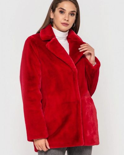 Шуба Grand Furs, червона